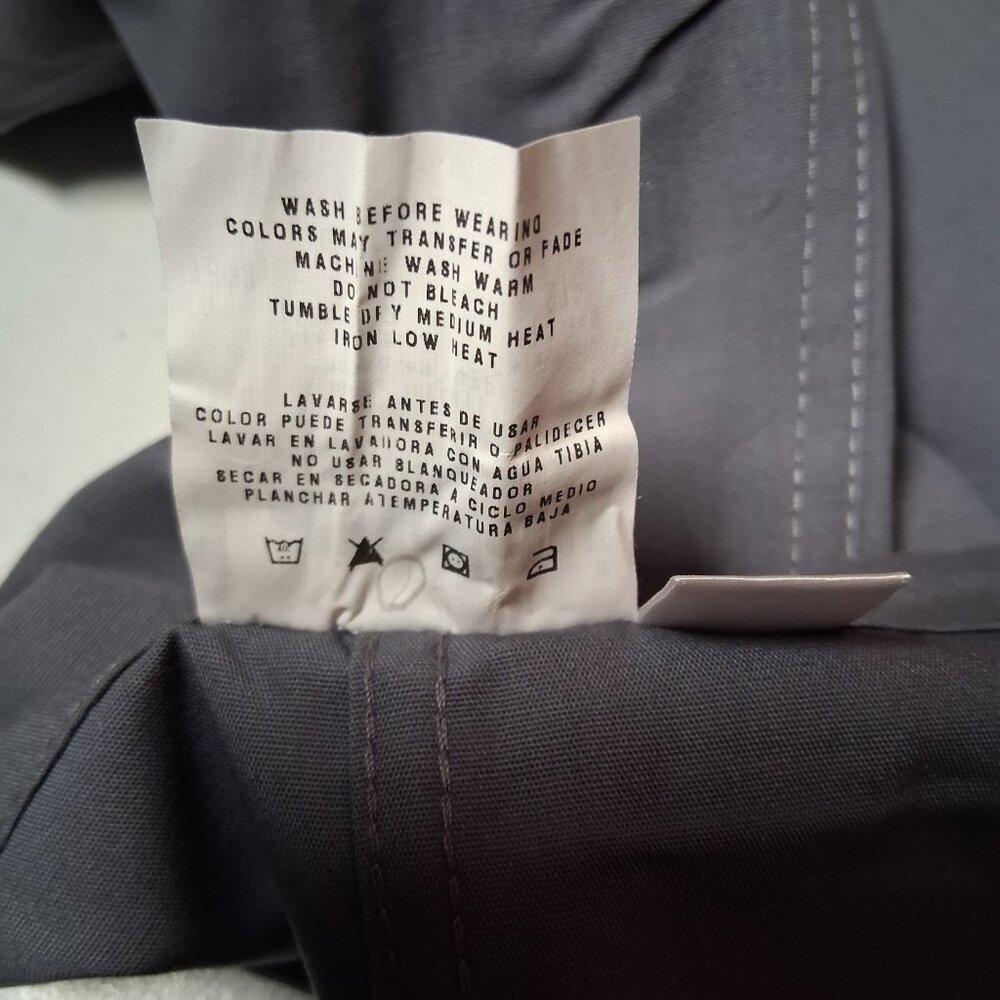 Landau Scrub Pants Men XL Gray Drawstring Workwear Work M113832 7602 STP - Picture 6 of 9